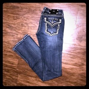 MissMe bootcut jeans, size 25